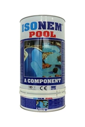 Pool 2 Bileşenli Havuz Boyası 4.5 Kg Set Mavi