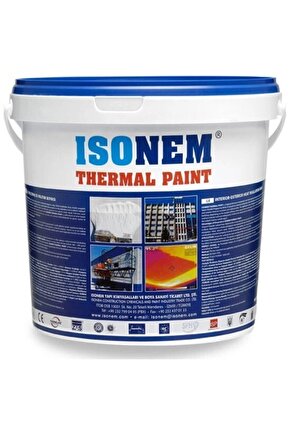 Thermal Paint Iç - Dış Cephe Yalıtım Boyası Beyaz 18 Kg