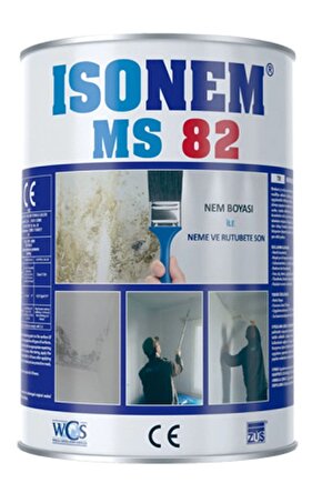 Ms 82 Nem Ve Rutubet Boyası Beyaz (İÇ VE DIŞ DUVAR) 1 Kg