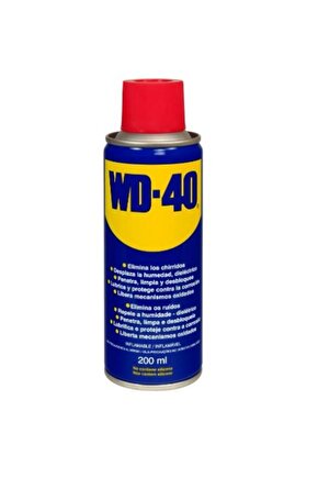 200 ML ÇOK AMAÇLI TEMIZLEYICI YAGLAYICI 200 ML WD40 VD40 1 ADET SOT