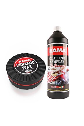 Auto Kama Seramik WAX ve Cilalı Oto Şampuan Set Ürün