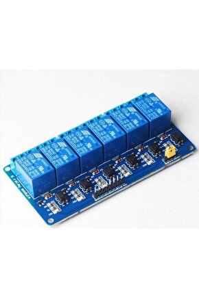 12V 6 Kanal Röle Kartı (Geliştirme Kartlarıyla Uyumlu) Arduino