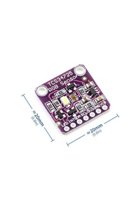 Tcs34725 Renk Sensör Modülü Color Sensor Rgb Recognition