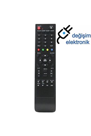 Axen  2100-ep00 Lcd Led  Uyumlu Tv Kumandası