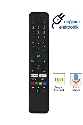 Jvc Lt-43vaf305t Android Led Tv Kumandası Ses Komutlu