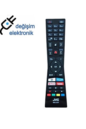 Jvc Rm-c3337 Smart Led Tv Orjinal Kumandası