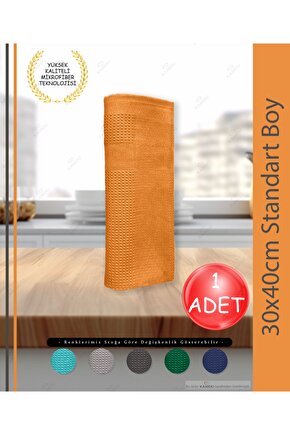 1 adet 30x40cm Sihirli Bez,Mikrofiber Bez, Cam Temizleme Bezi, Dekoratif Cam Bezi,Standart Boy