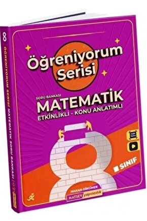 8. Sınıf Matematik Soru Bankası Öğreniyorum Serisi