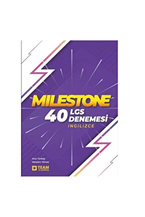 Milestone Ingilizce 40 Lgs Denemesi Team Elt