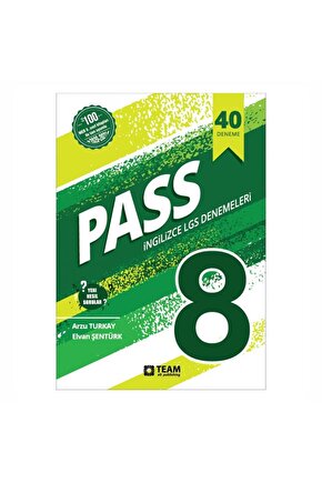 Yayınları 8. Sınıf Pass Ingilizce Lgs 40 Deneme Sınavı