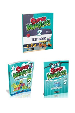 Super Monsters Grade 2 Students Book Activity Book & Test Book