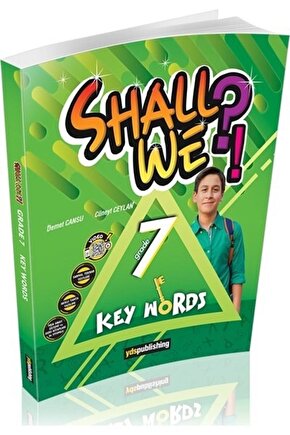 Shall We?! 7 Key Words Vocabulary Book Yds Publishing Yayınları