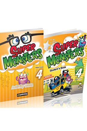 Yds Publishing Super Monsters Grade 4 (2 ÜRÜN TEK KİTAP)