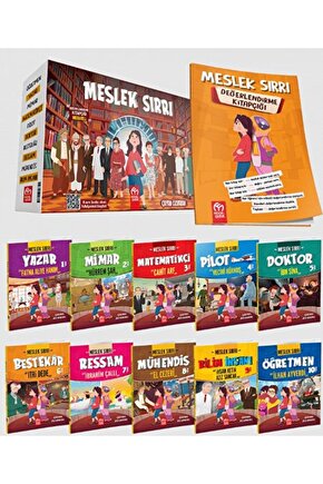 Meslek Sırrı Hikaye Serisi (10 Kitap)  Çayan Özvaran  Model Eğitim Yayıncılık  9786257346320