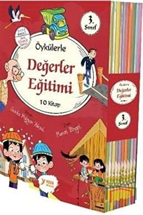 3. Sınıflar Için Öykülerle Değerler Eğitimi 10 Kitap Sevda Müjgen Yüksel