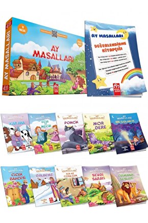 Ay Masalları Hikaye Serisi (10 Kitap)  Kolektif  Model Eğitim Yayıncılık  9786257509091