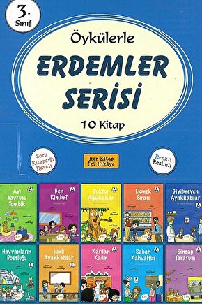 3. Sınıflar Için Öykülerle Erdemler Serisi 10 Kitap Ülkü Duysak