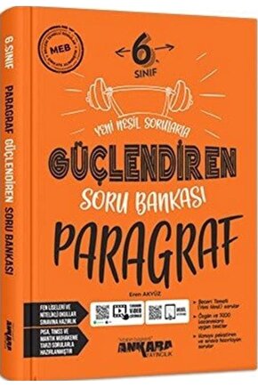 6. Sınıf Paragraf Güçlendiren Soru Bankası  Kolektif  Ankara Yayıncılık  9786052663127