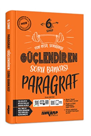 6.sınıf Paragraf Güçlendiren Soru Bankası