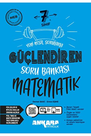 Ankara Yayıncılık 7. Sınıf Güçlendiren Matematik Soru Bankası