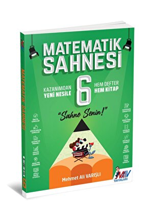 Arı Mav Yayınları 6 Sınıf Matematik Sahnesi Soru Bankası