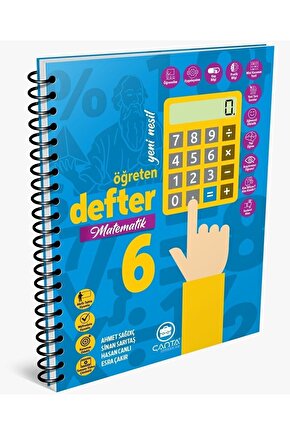 Çanta Yayınları 6 Sınıf Matematik Okula Yardımcı Öğreten Defter Akıllı