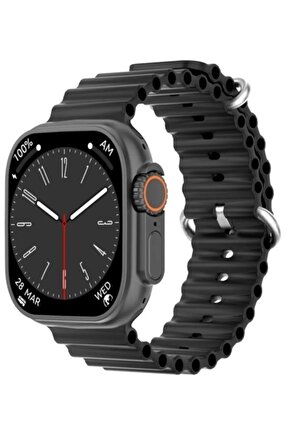 Dt8 Ultra Max 49mm Ios Android Uyumlu Akıllı Saat Bt Arama Cevaplama Özellikli 2,1inç Hd Tam Ekran