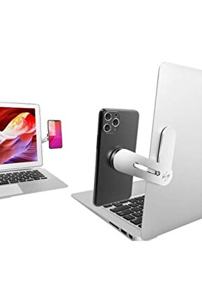 Phone Bracket Laptop Monitör Mıknatıslı Telefon Tutucu