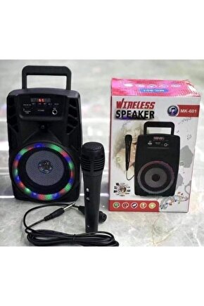 Karaoke Mikrofonlu Bluetooth Hoparlör Toplantı Mevlüt Parti Hoparlörü