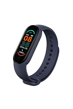 Yeni M6 Akıllı Bileklik Saat Smart Band Bracelet 6 Mesaj Arama Bildirimi Ios Android Uyumlu Fitpro