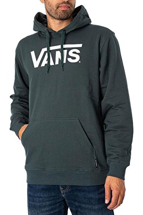 Classıc Vans Po-b Erkek Haki Kapşonlu Sweatshirt