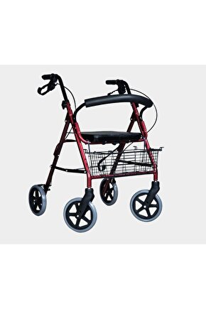 Leo 347R Oturmalı Rollator Ayak Pedalli