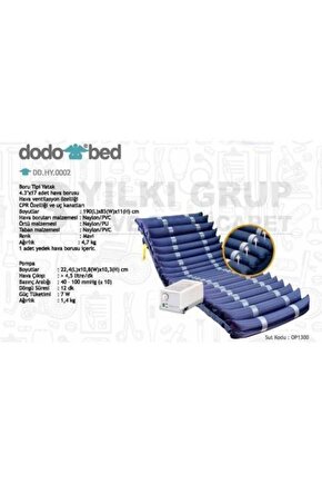 Dodo Bed - Boru Tipi Havalı Yatak Sistemi