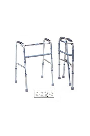 Comfort Plus DM915 Alüminyum İthal Walker Yürüteç