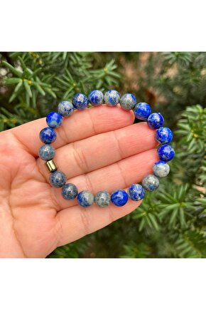 Lapis Lazuli Doğal Taş Bileklik 8 MM