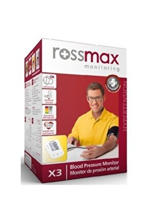 Rossmax X3 Tansiyon Ölçüm Cihazı