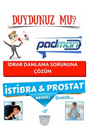 Padman 10 paket 120 adet istibra pedi