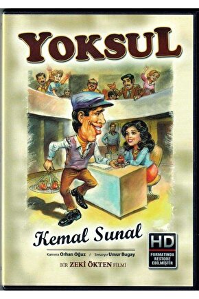 Yoksul ( HD RESTORE ) DVD Ambalajında