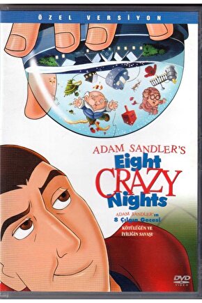 Adam Sandlerın 8 Çılgın Gecesi Kötülüğün ve İyiliğin Savaşı ( DVD ) Türkçe Altyazı