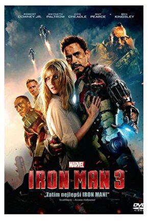 Iron Man 3 ( DVD ) Türkçe Dublaj + Altyazı