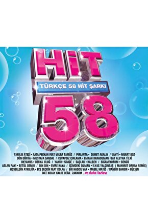 Hit 58 ( Türkçe 58 Hit Şarkı ) 4 CD Box Set