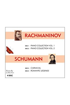 Cd- Rachmanınov Ve Schumann (4 Cd Box Set)