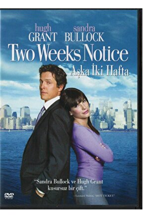 Two Weeks Notice ( Aşka Iki Hafta ) Dvd