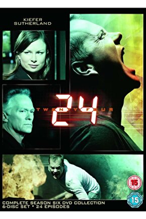 24 Season 6 (24 Sezon 6) (7 Disk) Dvd