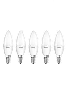 Led Value 4.9w Mum Beyaz Işık E-14 Ampul 470 Lm (5 Adet)