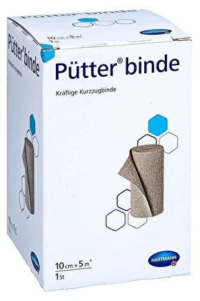 Pütter Binde Kompresyon Bandajı 10cmx5mt