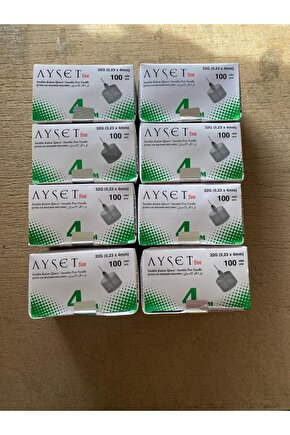 FINE INSULIN IGNE UCU NO:4 MM AYSET FINE * 8 KUTU