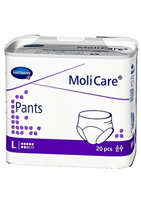 Molicare Pants Emici Külot, Lohusa Külot, 8 Damla, Large 20li Paket