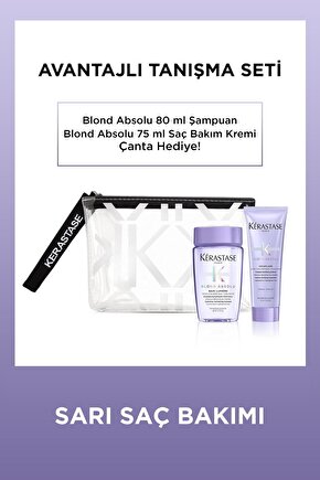 Blond Absolu Sarı Saçlara Özel Avantajlı Tanışma Seti