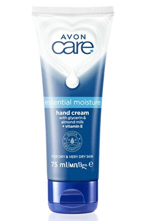 Care Gliserin ve Badem Sütü içeren Yoğun Nemlendirici El Kremi 75 Ml.